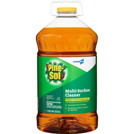 Clorox Cleaner, Pine Sol, Multi-surface, 144 oz, Pine Scent CLO35418